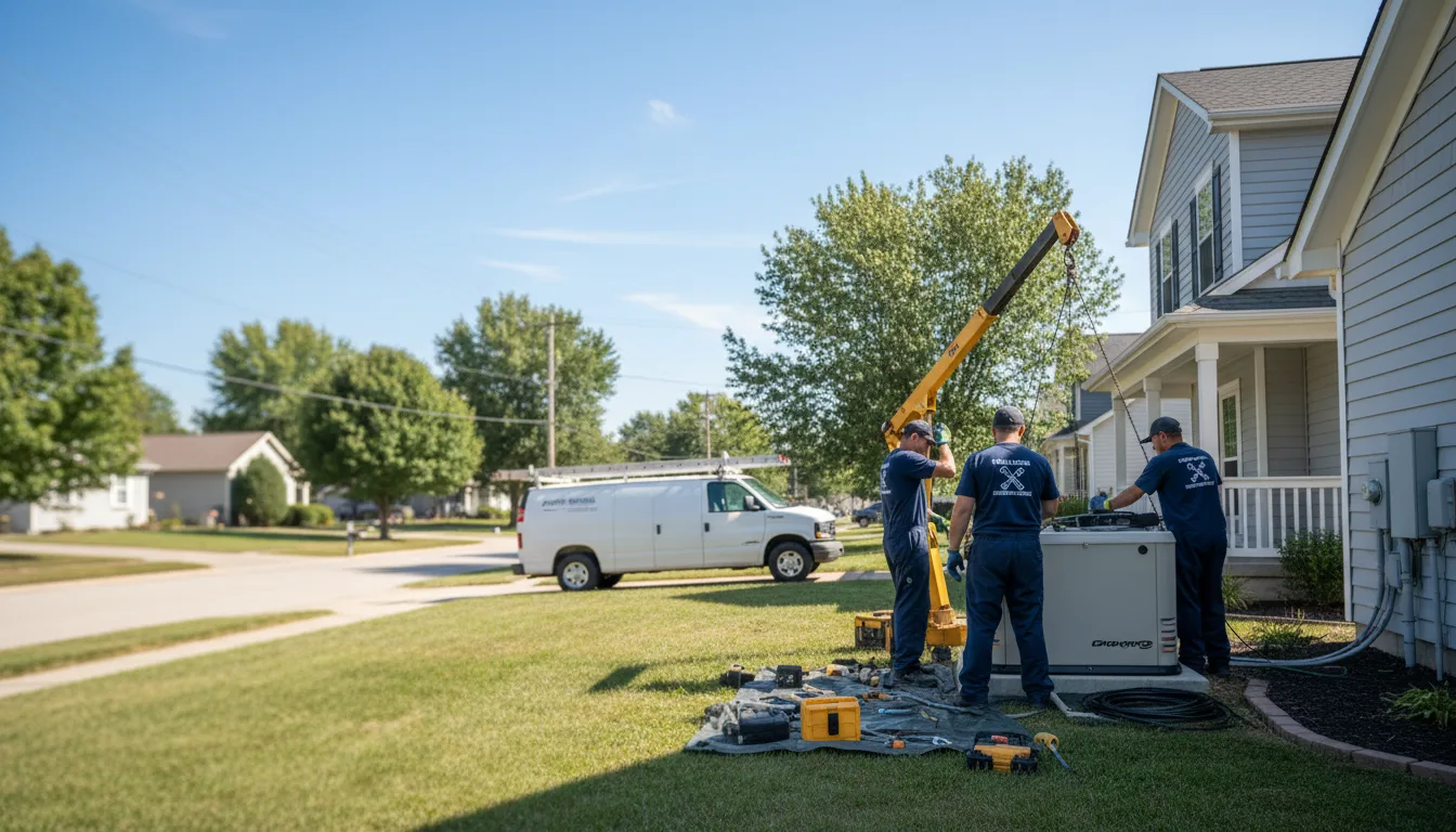 Generator Installation in Farmer City, IL near me